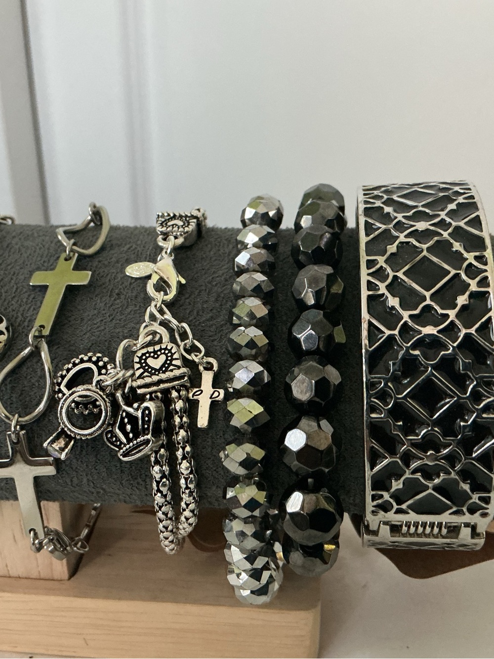 10-Piece RESELLERS Silver Bracelet Lot - Picture 3 of 5